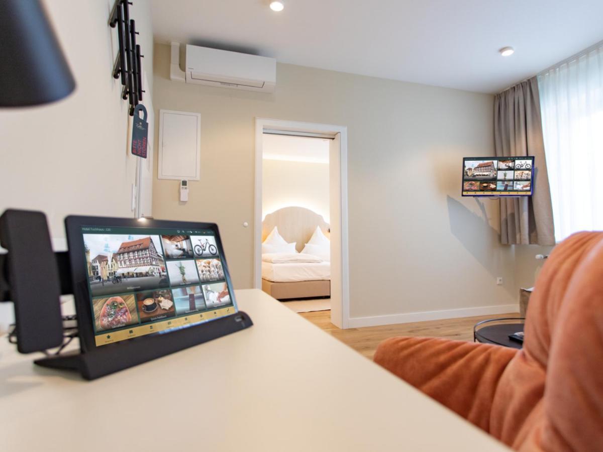 Hotel Tuchhaus โฟลคาค ภายนอก รูปภาพ